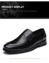 Men's Leather Formal Business Shoes for Casual Work and Comfort